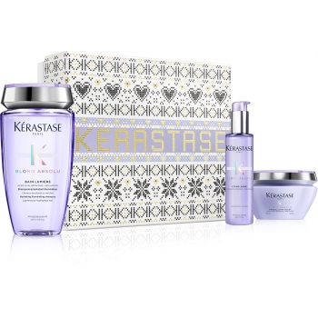 Kérastase blond absolu set cadou ii. (pentru iluminarea părului sau pentru părul cu șuvițe)