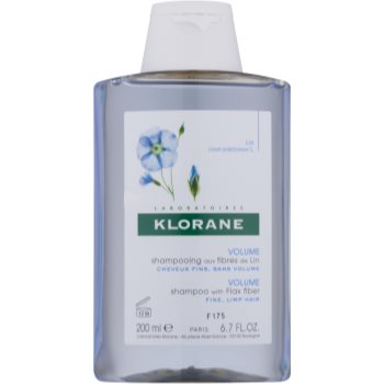 Klorane flax fiber șampon pentru par fin