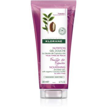 Klorane Cupuacu Listy fíkovníku vyživující sprchový gel 200 ml