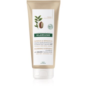 Klorane cupuaçu fleur de cupuacu balsam pentru hidratare intensiva pentru par foarte uscat si deteriorat