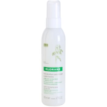 Klorane Oat Milk spray care nu necesita clatire pentru par usor de pieptanat