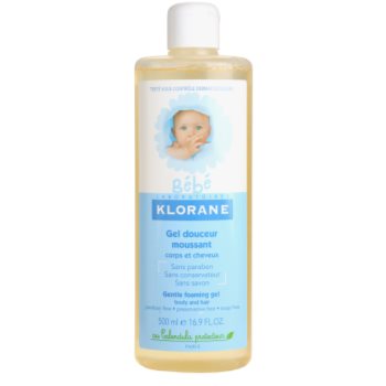 

Klorane Bébé делікатний гель для волосся та тіла 500 мл