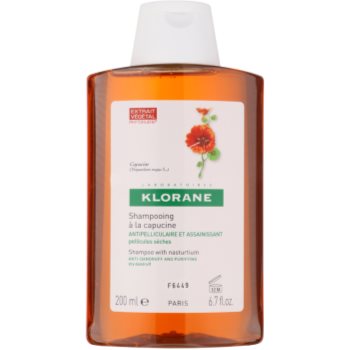 Klorane nasturtium șampon pentru par uscat si cu matreata