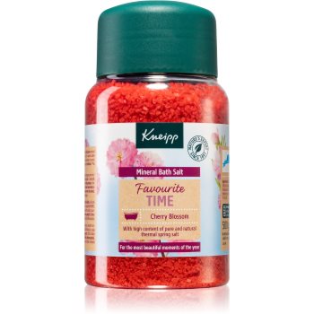 Kneipp favourite time cherry blossom saruri de baie cu minerale