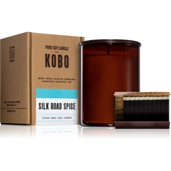 Kobo woodblock silk road spice lumânare parfumată