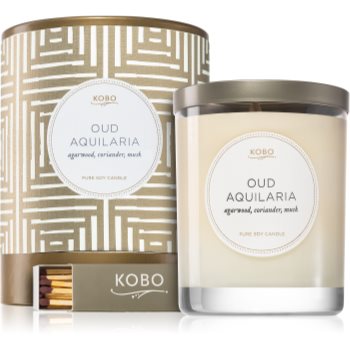 Kobo aurelia oud aquilaria lumânare parfumată