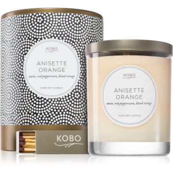 Kobo coterie anisette orange lumânare parfumată