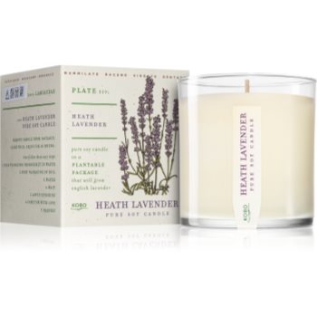 Kobo plant the box heath lavender lumânare parfumată