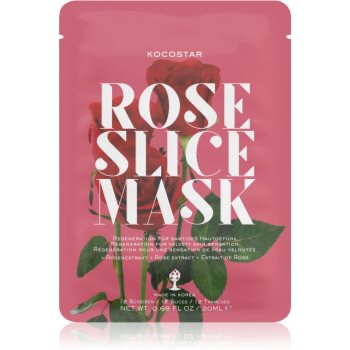 Kocostar rose mask sheet masca pentru celule pentru regenerare