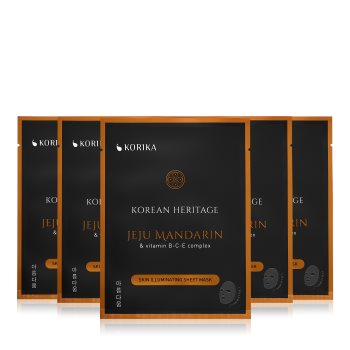 KORIKA Korean Heritage set de măști de față la un preț mai avantajos (pentru o piele mai luminoasa)