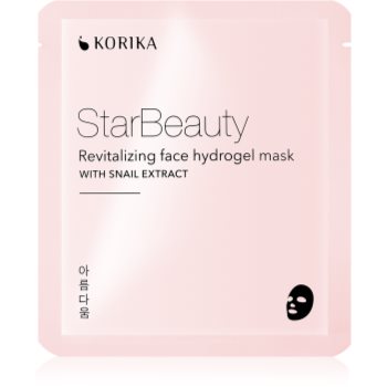 KORIKA StarBeauty mască revitalizantă cu hidrogel, cu extract din melcidin melci