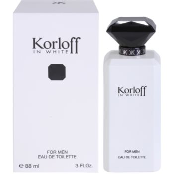 Korloff In White eau de toilette pentru barbati 88 ml