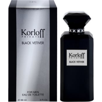 

Korloff Korloff Private Black Vetiver туалетна вода унісекс 88 мл
