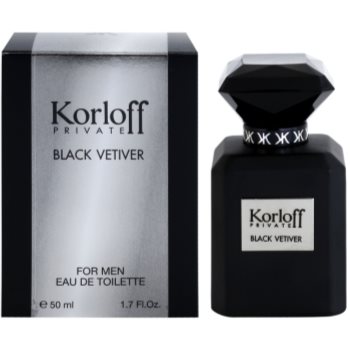 

Korloff Korloff Private Black Vetiver туалетна вода унісекс 50 мл