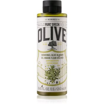 Korres olive & olive blossom gel de dus