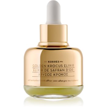 Korres golden krocus elixir facial de șofran anti-îmbătrânire