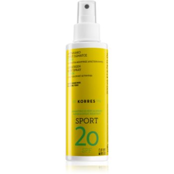 Korres citrus sport ulei spray pentru bronzare spf 20