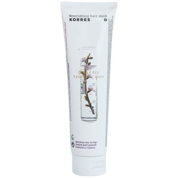 Korres almond & linseed masca hranitoare pentru par uscat si deteriorat