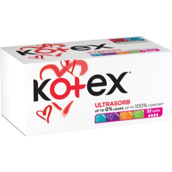 Kotex UltraSorb Super tampoane