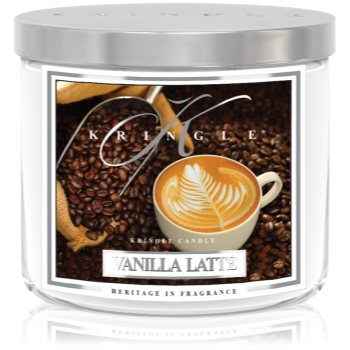 Kringle candle vanilla latte lumânare parfumată i.