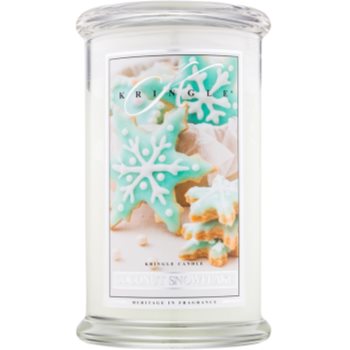 

Kringle Candle Coconut Snowflake ароматизована свічка 624 гр