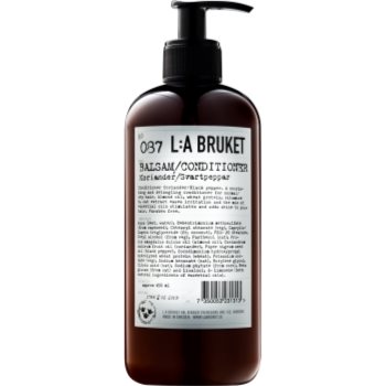 L:A Bruket Hair kondicionér pro normální až suché vlasy bez parabenů koriandr a černý pepř 450 ml