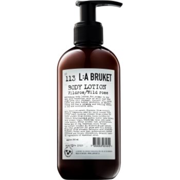 L:a bruket body lapte de corp cu trandafir salbatic