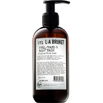 L:A Bruket Body tekuté mýdlo s divokou růží na ruce a tělo 250 ml