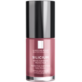 La Roche-Posay Silicium Color Care lak na nehty odstín 16 Raspberry 6 ml