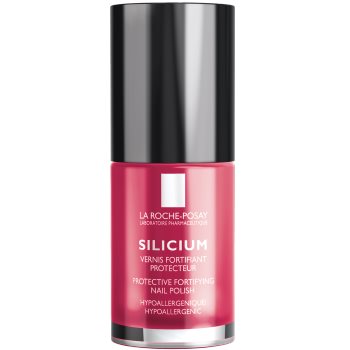 La Roche-Posay Silicium Color Care lak na nehty odstín 18 Rose Vif 6 ml