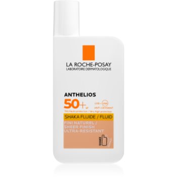 La roche-posay anthelios shaka fluid tonifiant protector pentru ten sensibil și intolerant spf 50+