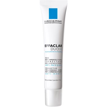 

La Roche-Posay Effaclar DUO (+) коректуючий відновлюючий догляд, який усуває недоліки шкіри та сліди від акне Duo [+] 40 мл