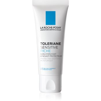 La roche-posay toleriane sensitive rich cremă hidratantă cu prebiotice, pentru diminuarea sensibilității feței