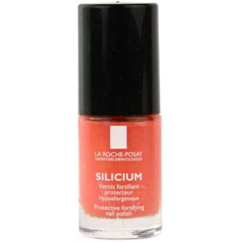 La Roche-Posay Silicium Color Care lak na nehty odstín 12 Corail 6 ml