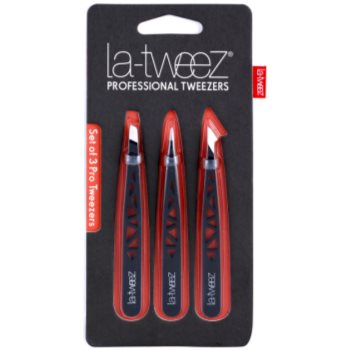 

La-Tweez Professional Tweezers набір пінцетів 3 шт