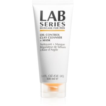Lab series oil control clay cleanser + mask masca pentru ten gras