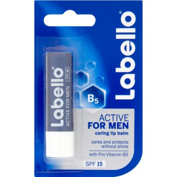 Labello active care balsam de buze pentru bărbați spf 15