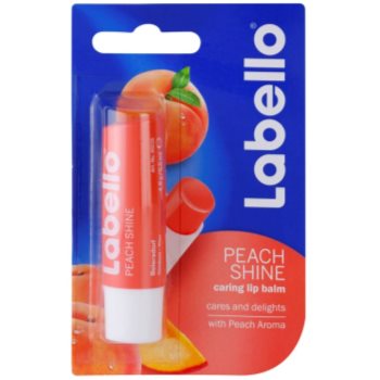 

Labello Peach Shine тонуючий бальзам для губ з ароматом персика 5,5 мл