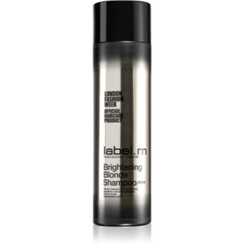 Label.m brightening blonde sampon pentru protectia culorii parului blond