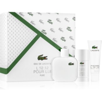 

Lacoste Eau de Lacoste L.12.12 Blanc подарунковий набір XIV. Туалетна вода 100 ml + дезодорант-стік 75 ml + Гель для душу 50 ml