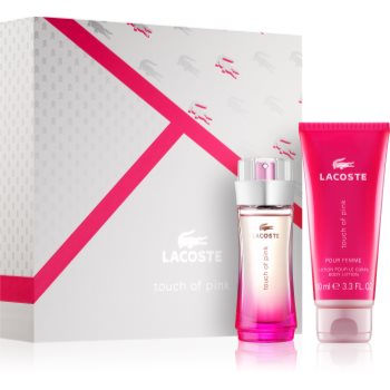 

Lacoste Touch of Pink подарунковий набір VII. Туалетна вода 30 ml + Молочко для тіла 100 ml