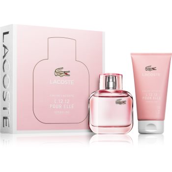 

Lacoste Eau de Lacoste L.12.12 Pour Elle Sparkling подарунковий набір I. Туалетна вода 90 ml + Гель для душу 150 ml