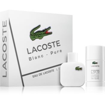 

Lacoste Eau de Lacoste L.12.12 Blanc подарунковий набір ХІ Туалетна вода 50 ml + дезодорант-стік 75 ml