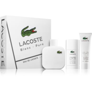 

Lacoste Eau de Lacoste L.12.12 Blanc подарунковий набір XIII. Туалетна вода 100 ml + дезодорант-стік 75 ml + Гель для душу 50 ml