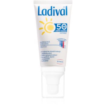 Ladival allergic lotiune protectie gel crema impotriva alergie la soare pentru fata, gat si piept