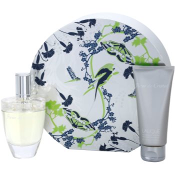 Fotografie Lalique Fleur de Cristal dárková sada II. parfemovaná voda 100 ml + sprchový gel 150 ml