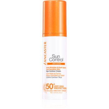 Fotografie Lancaster Sun Control opalovací krém na oční okolí SPF 50+ 15 ml