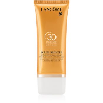 Fotografie Lancôme Soleil Bronzer opalovací krém na obličej SPF 30 50 ml