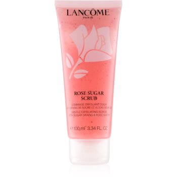 Lancôme rose sugar scrub exfoliant pentru netezire pentru piele sensibila