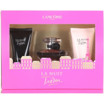 

Lancôme La Nuit Trésor подарунковий набір IV Парфумована вода 30 ml + Молочко для тіла 50 ml + Гель для душу 50 ml